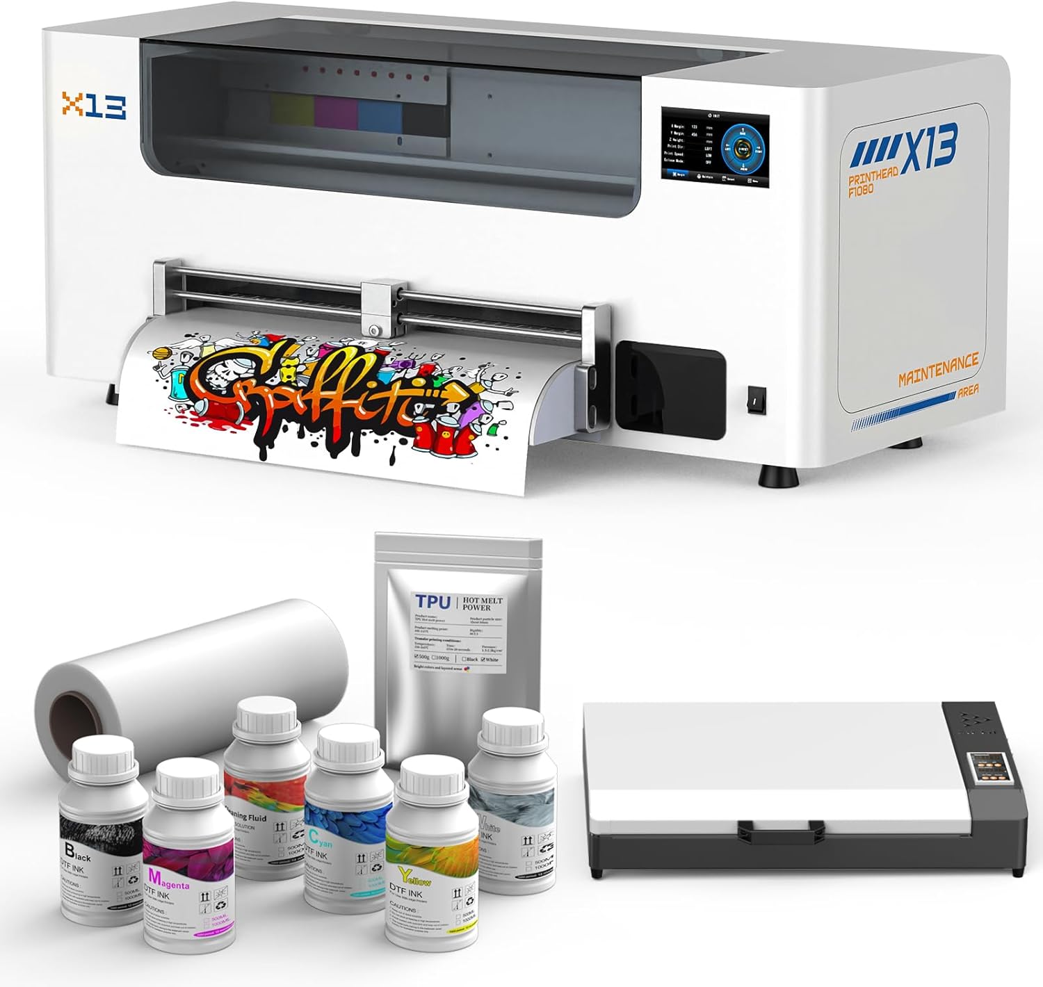 DSV X13 XP600 DTF Printer with Oven